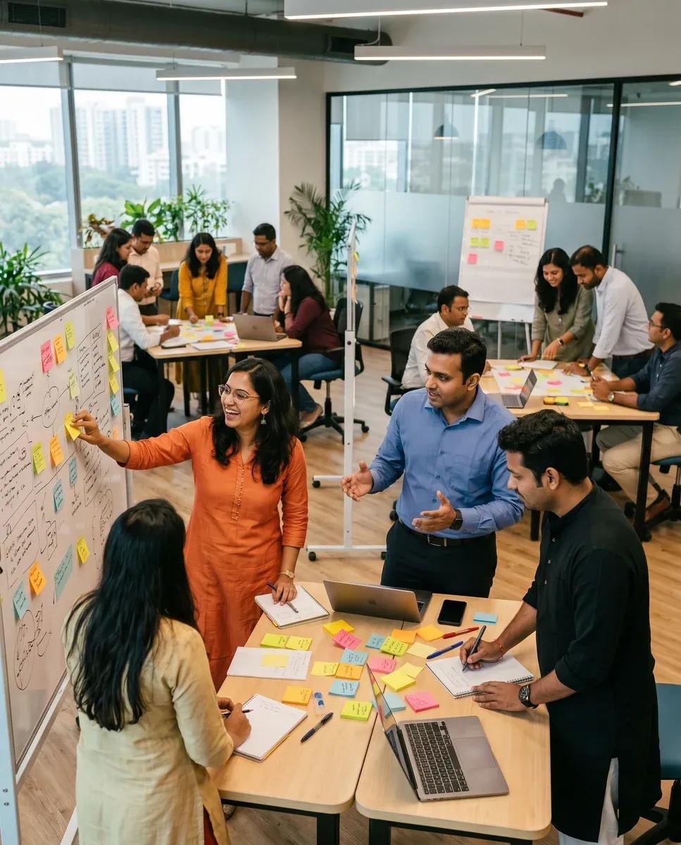 A Singhania Group team at work
