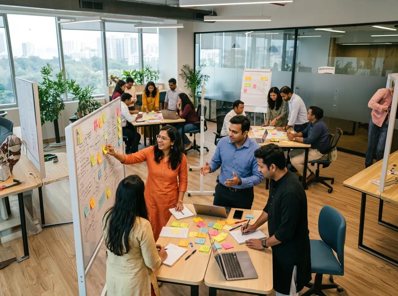 The Singhania Group team at work