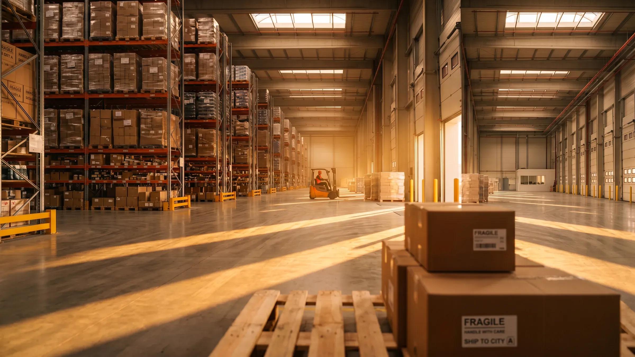 Inside a Singhania Group warehouse
